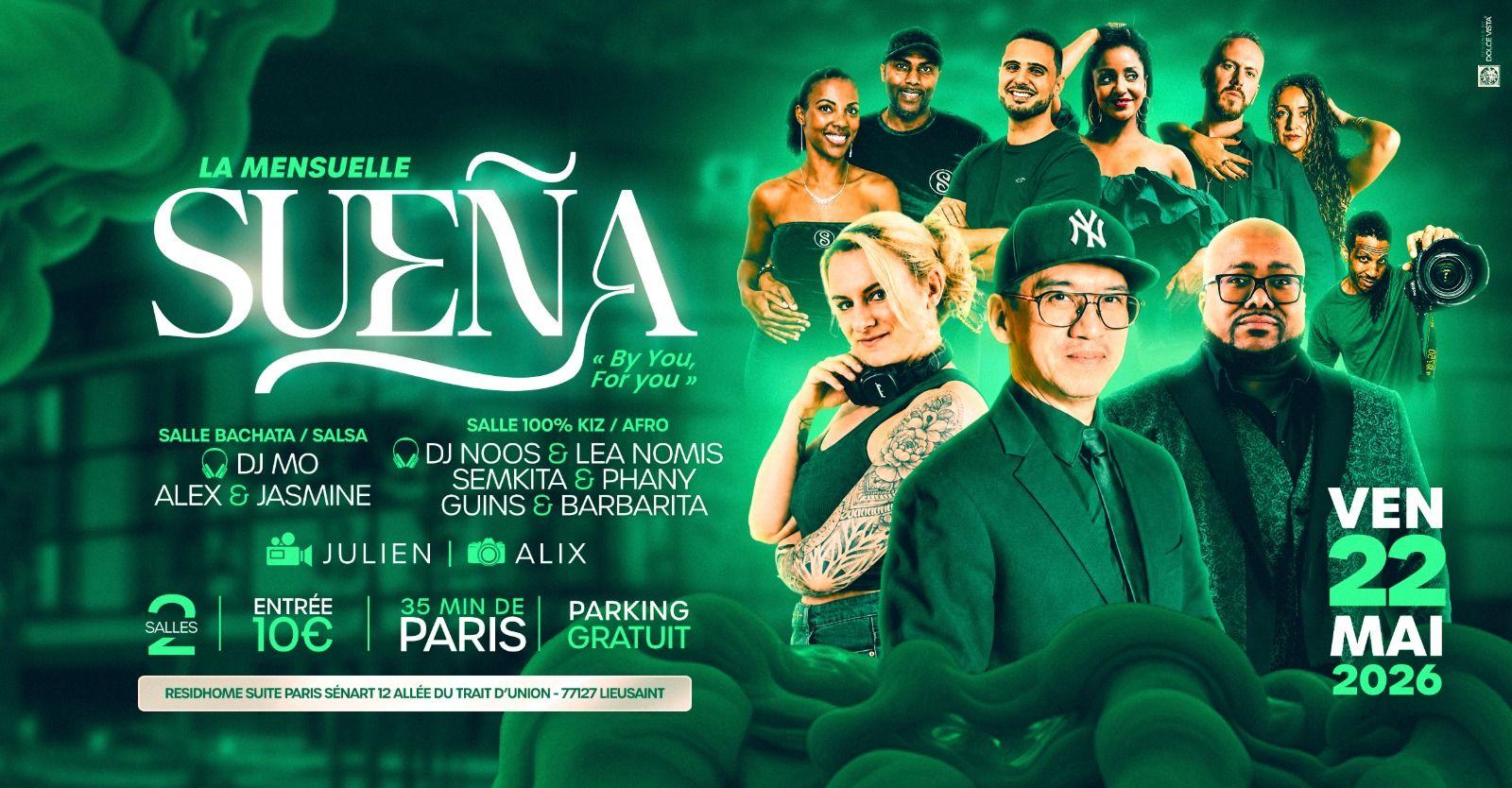 Flyer de Sueña - Lieusaint - 22 mai 2026
